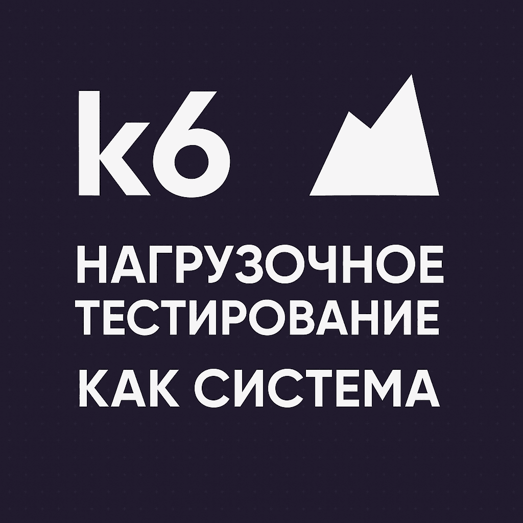 k6: нагрузочное тестирование как система