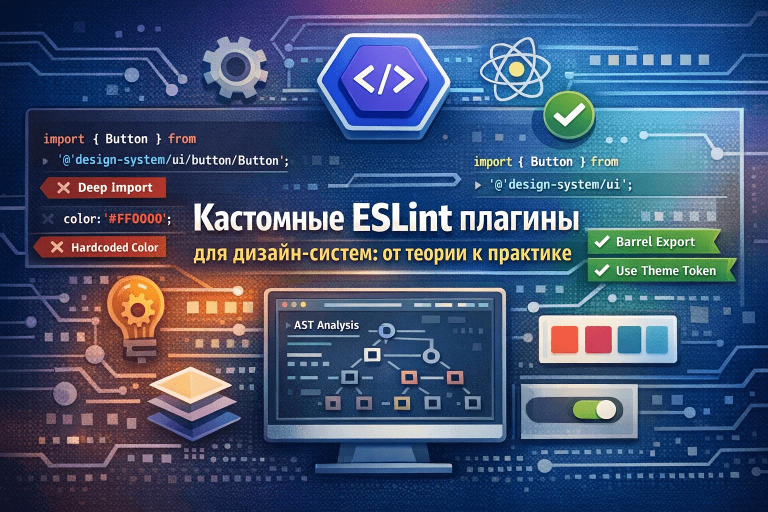 Кастомные ESLint плагины для дизайн-систем: от теории к практике